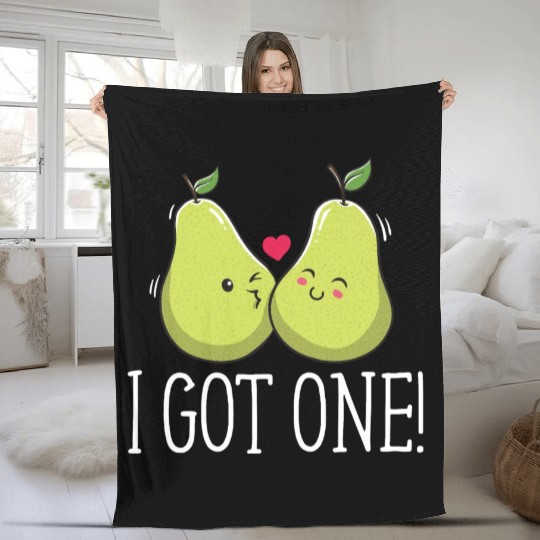 I Got One Honeymoon Bride Newlywed Future Wife Fia Fleece Blankets