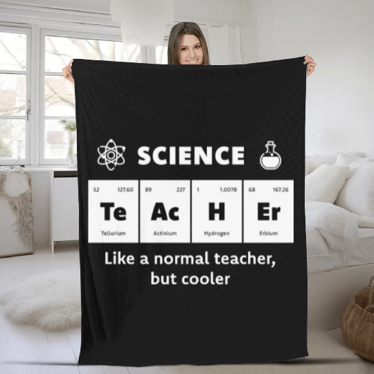Primary Elements of Humour Science Teacher Te Ac Fleece Blankets