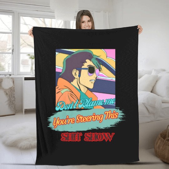 Sean Grey Collective - Don't Blame Me Fleece Blankets