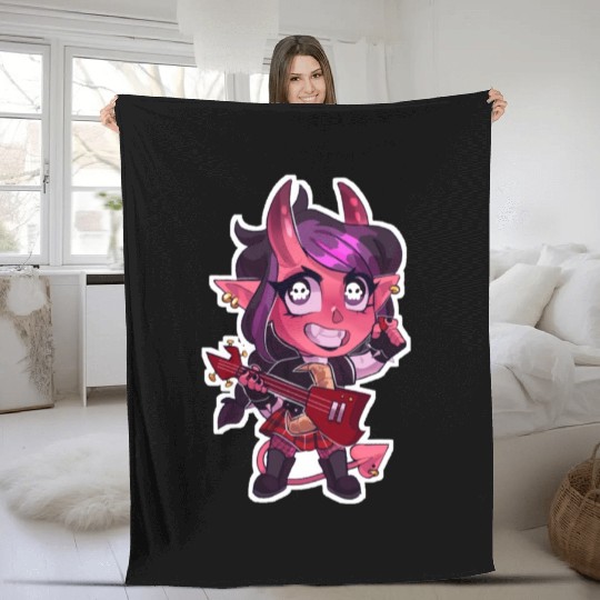 Fig Charm Fleece Blankets