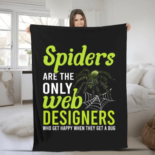 Tarantula Tarantula Amphibian Terrarium Spider Fleece Blankets