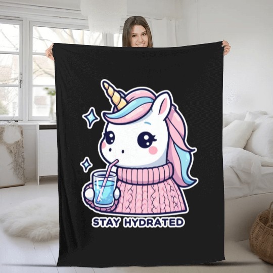 Sweater Unicorn: Refreshing Magic Fleece Blankets