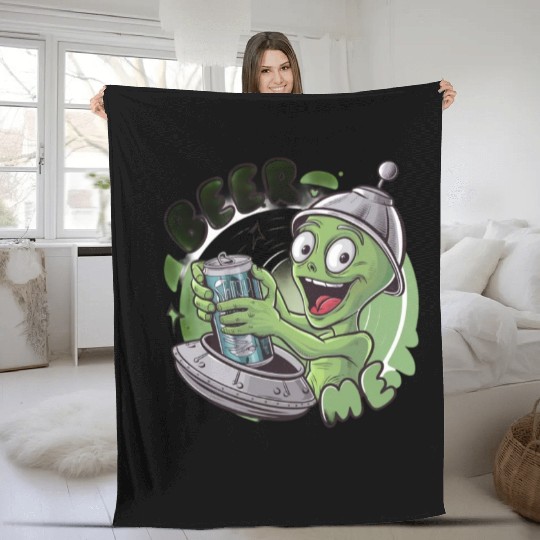 "Beer Me" Fleece Blankets design