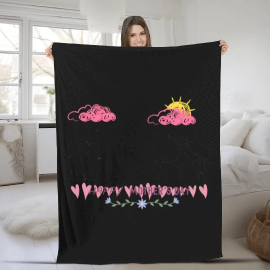 Happy mother’s day Fleece Blankets