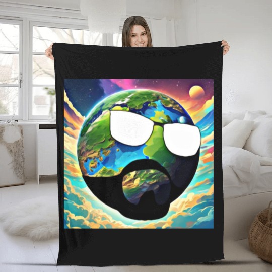 our EARTH Fleece Blankets