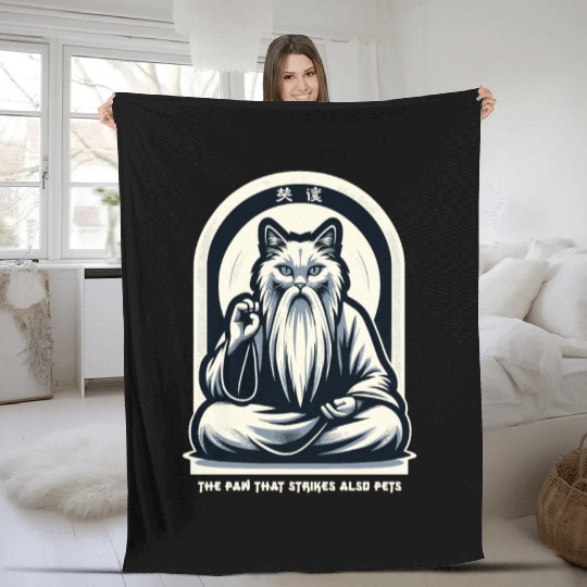 Kung Fu Chinese Kung Fu Asian Kung Fu Self defense Fleece Blankets