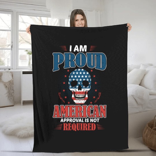Proud American Fleece Blankets