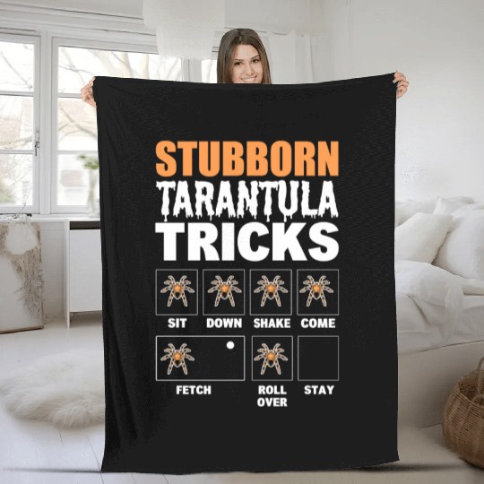 Funny Tarantula Spider Lover Tarantula Breeder Fleece Blankets