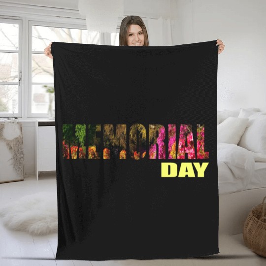 MEMORIAL DAY Fleece Blankets