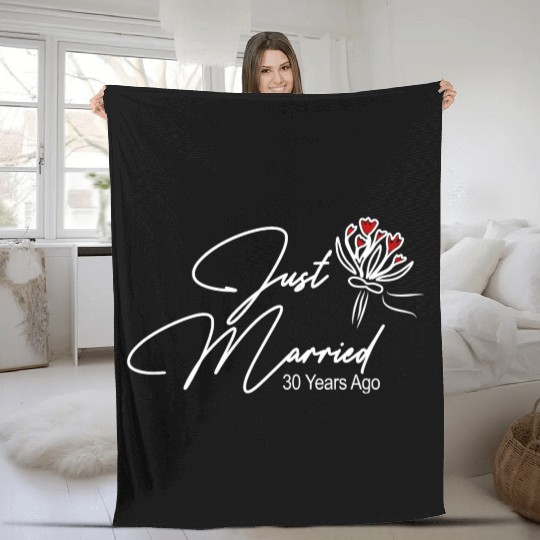 Just Married 10 Fleece Blankets