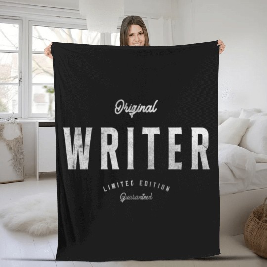 Original Writer Limited Edition Fleece Blankets
