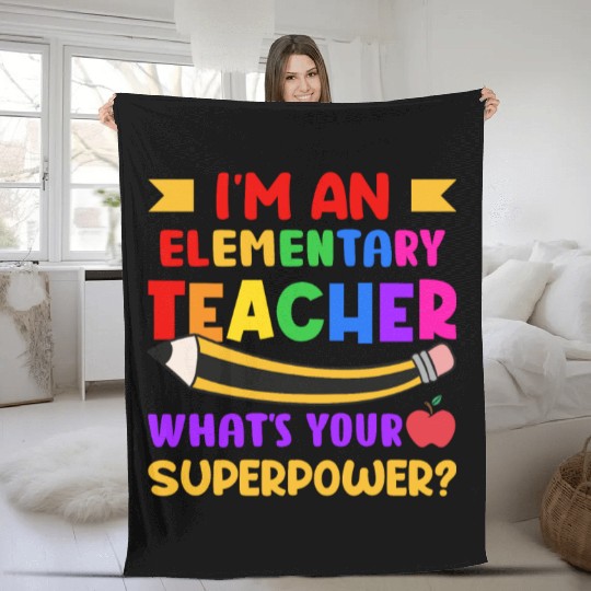 Amzad Elementary School 7 Fleece Blankets