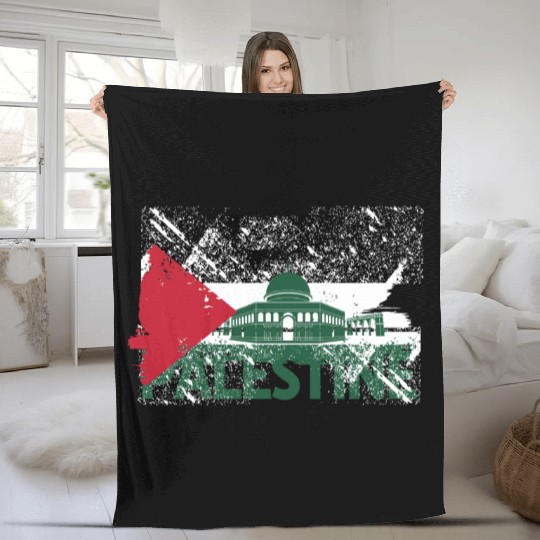 free palestine Fleece Blankets