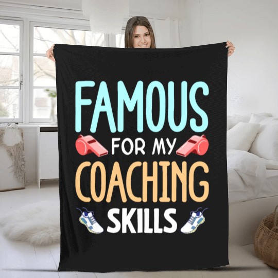 Inspiring Physical Education Teacher Design for PE Fleece Blankets