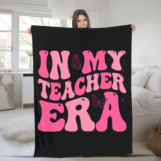 Teacher Era Fleece Blankets