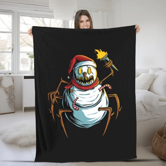 spider doll snow Fleece Blankets