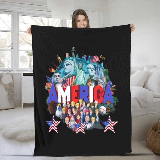 Liberty Legacy Fleece Blankets