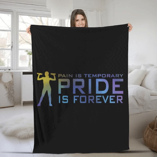 Fitness 01 Fleece Blankets