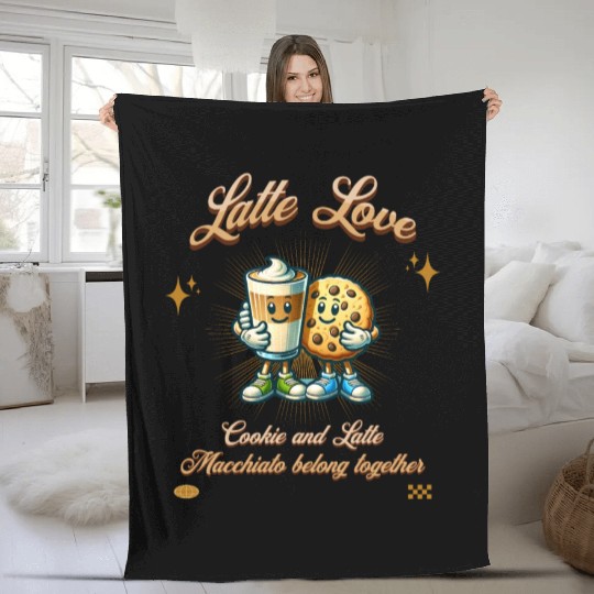 Latte Love Fleece Blankets