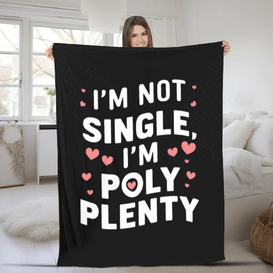 Polyamorous community Polyamorous Parenting Loving Fleece Blankets