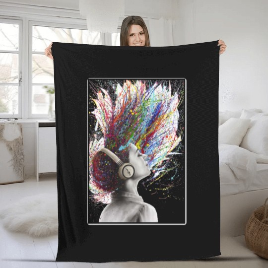 Creative Beats Fleece Blankets