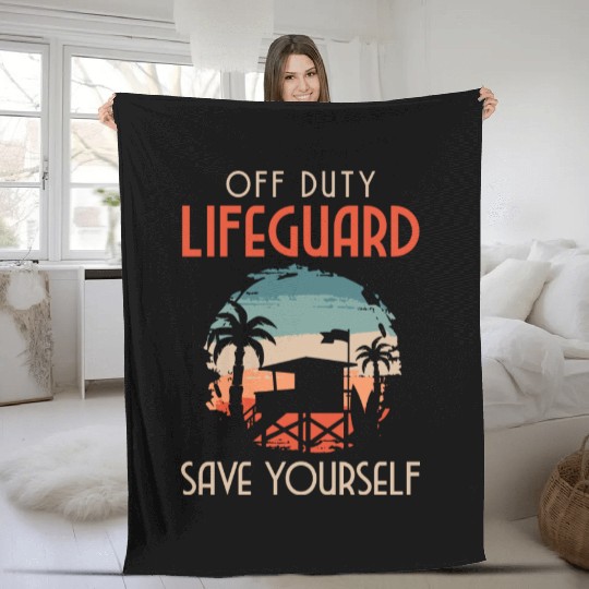 Lifeguard Pool Water Water Sports Fleece Blankets