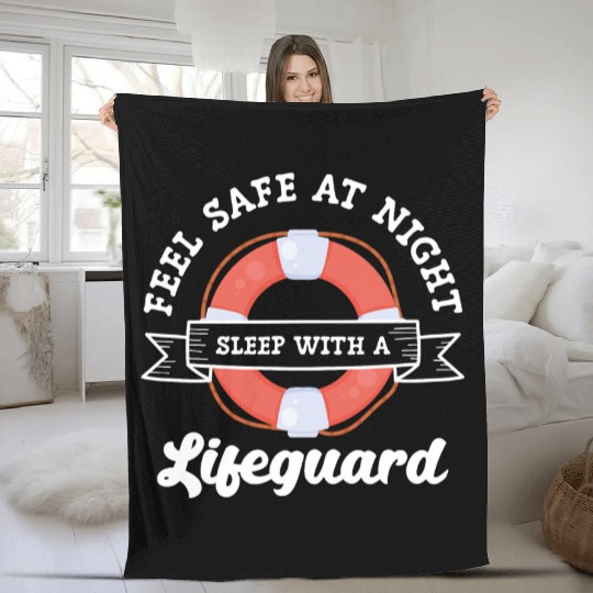 Lifeguard Swimming Water Profession Fleece Blankets