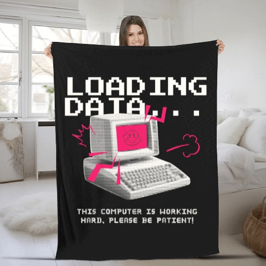 Computer Error Page Fleece Blankets
