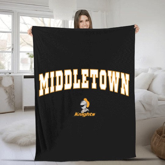Middletown High School Knights Fleece Blankets