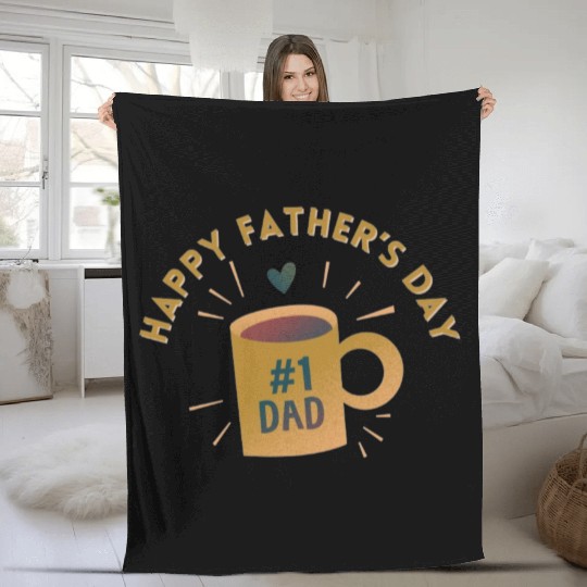 Father's Day Fleece Blankets