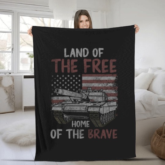 Military Winner Human Rights Fleece Blankets