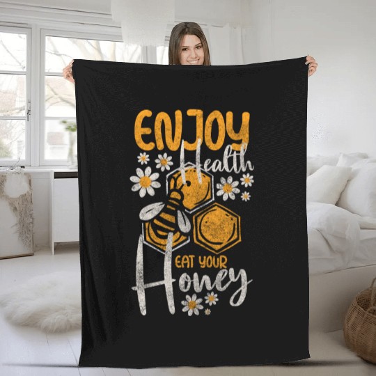 Bee Breeder Useful Fleece Blankets