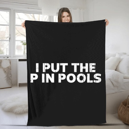 Pools Meme Swimming Spring Break Fleece Blankets