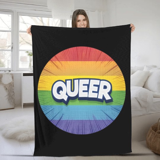 LGBTQ Queer Fleece Blankets