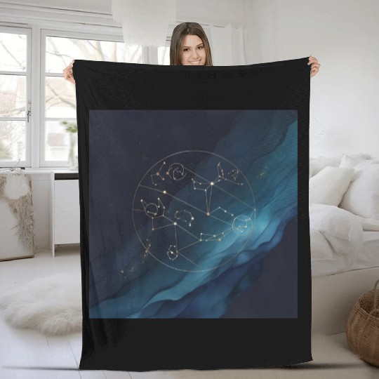Cosmic Connections Fleece Blankets