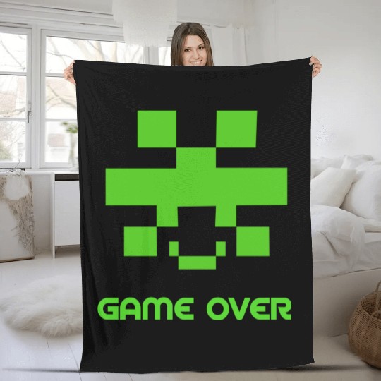 Game over Fleece Blankets