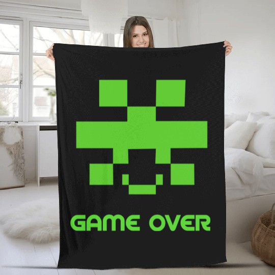 Game over Fleece Blankets