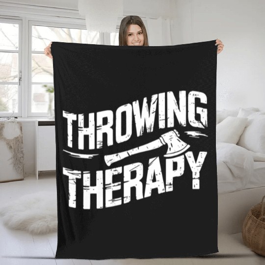 Axe Throwing Enthusiasts Championship Precision Fleece Blankets