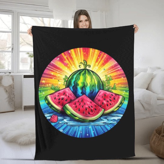 LGBTQ Melon Fleece Blankets