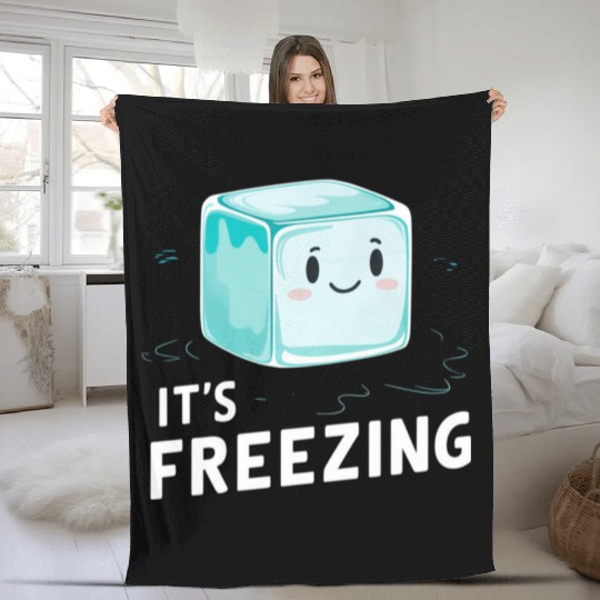 Its freezing Fleece Blankets