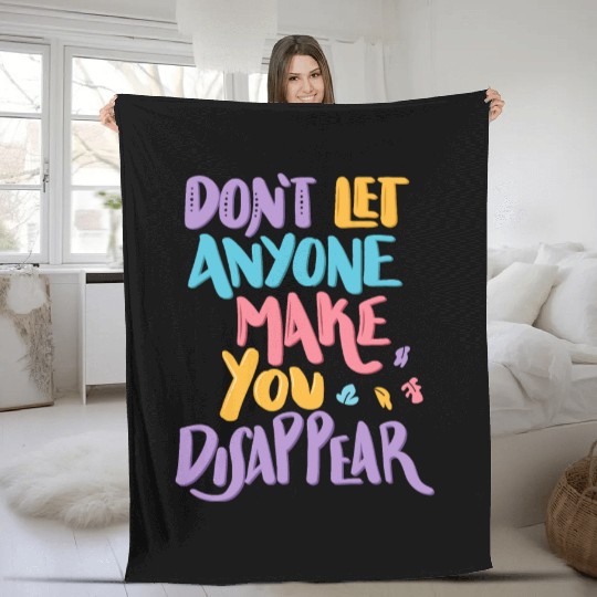 HEARTSTOPPER Quote Mr Ajayi Don t let anyone make Fleece Blankets