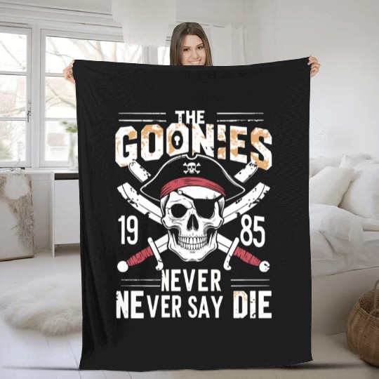The Goonies Never Say Die Fleece Blankets