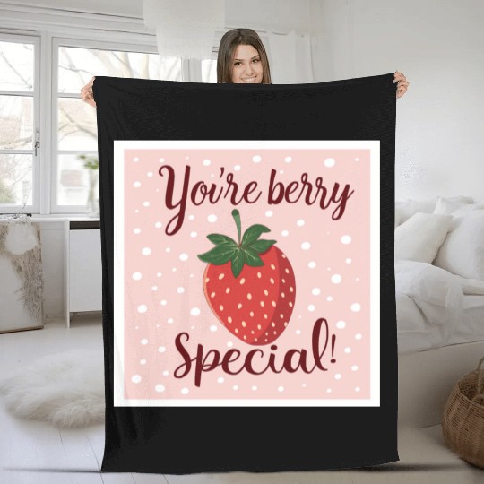 Berry Special Fleece Blankets