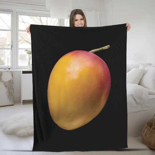 Mango Realistic Fleece Blankets