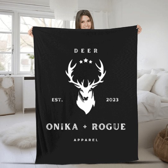 ONIKA + ROGUE DEER Fleece Blankets