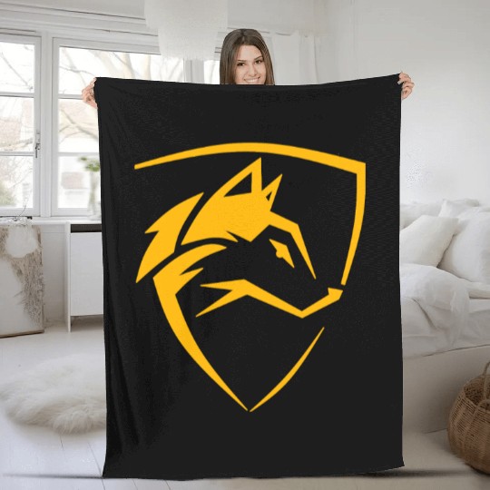 Wolf Fleece Blankets