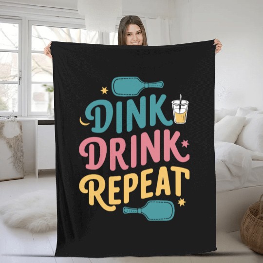 Pickleball Life Passion: Embrace the Sport You Fleece Blankets