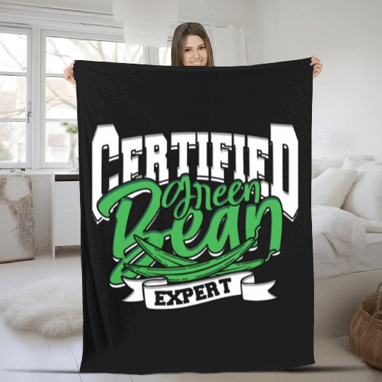 Green Bean Casserole Fleece Blankets