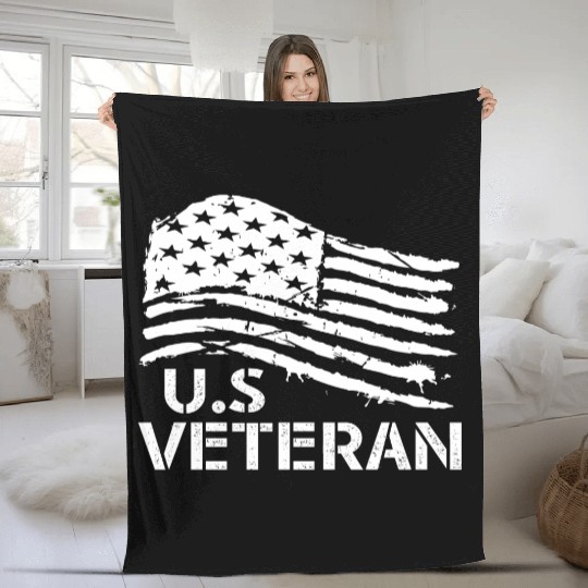 Veteran Design - US Veteran Fleece Blankets