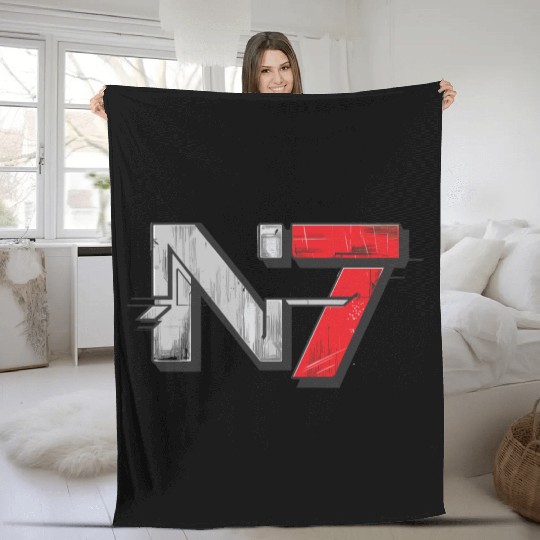 Mass Effect N7 Essential Fleece Blankets